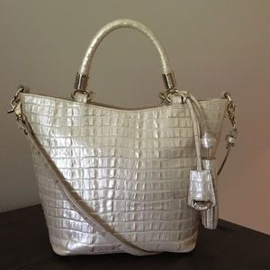 Brahmin Small Sweetheart La Scala Shimmer
